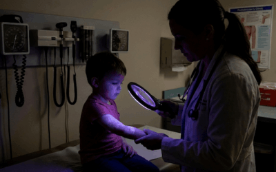 La lampada di Wood nei bambini: cos’è, a cosa serve e quando è utile