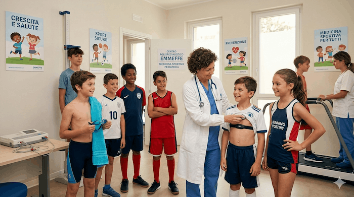 Medicina sportiva per bambini e adolescenti: sicurezza, prevenzione e benessere