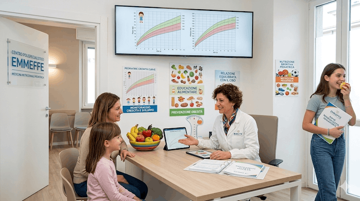 Visita nutrizionale pediatrica